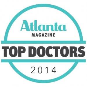 Dr. Ken Anderson was named a Top Doctor in Atlanta in 2014