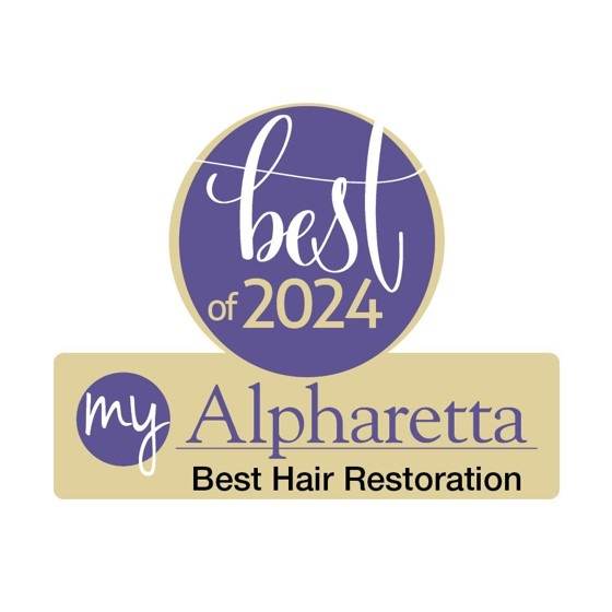 Anderson Center for Hair was named Best Hair Restoration in Alpharetta in 2024