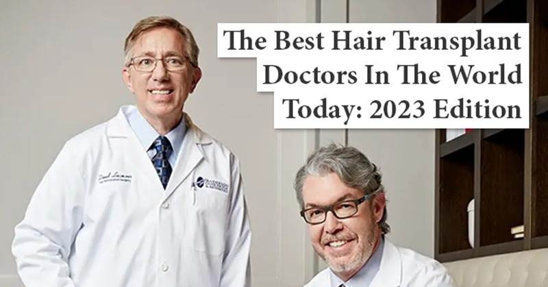 Anderson Center for Hair's Elite Surgeons Receive Global Top 25 Recognition for 2023