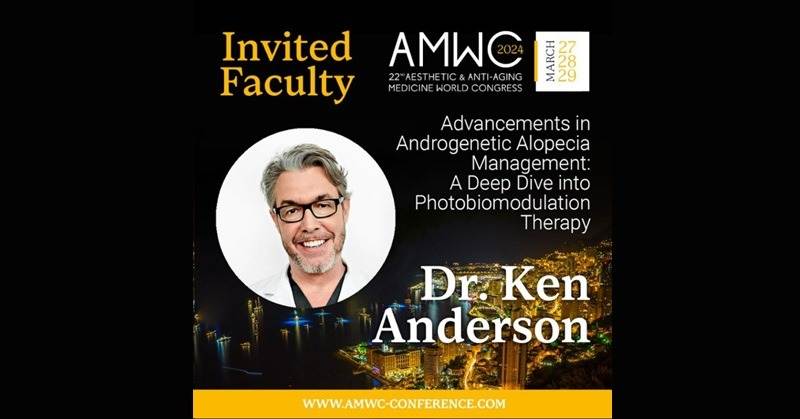 Dr. Anderson Announced as Invited Faculty at AWMC Conference in Monaco